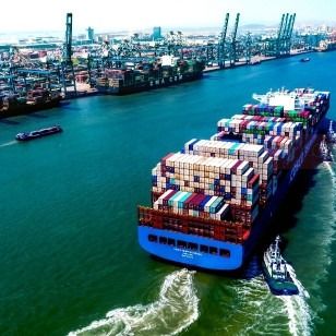 Agente di spedizione di goccia di artigianato globale diretto Dhl FCL Shanghai al trasporto marittimo internazionale di Singapore