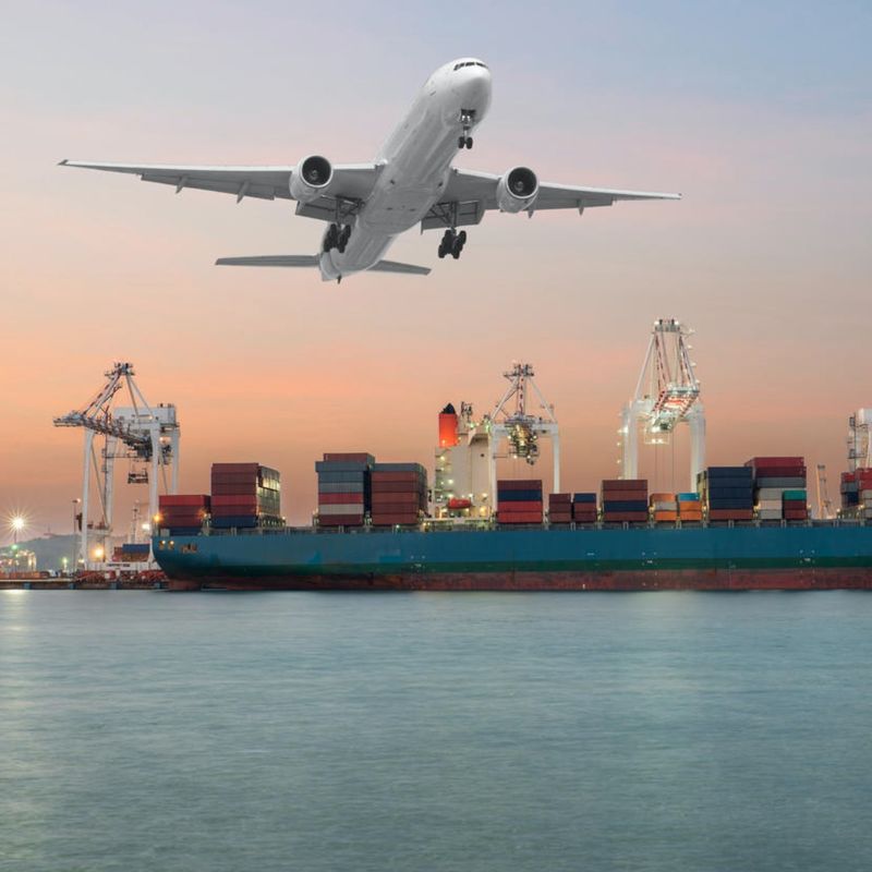Dhl Servizi di logistica e-commerce Fedex globale Spedizioni aeree da Shanghai al Canada Stati Uniti