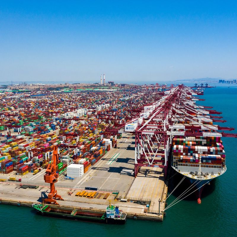 Porta a porta internazionale FCL trasportatori di merci marittime oceano da Ningbo Cina al porto dell'Australia