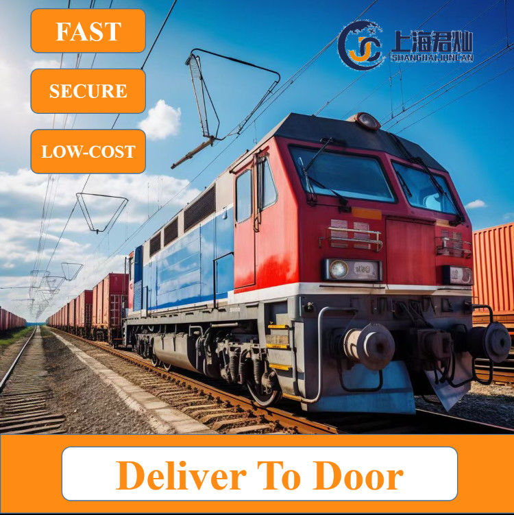 Trasporti di porta in porta in treno DDP da Cina a Francia Italia Germania