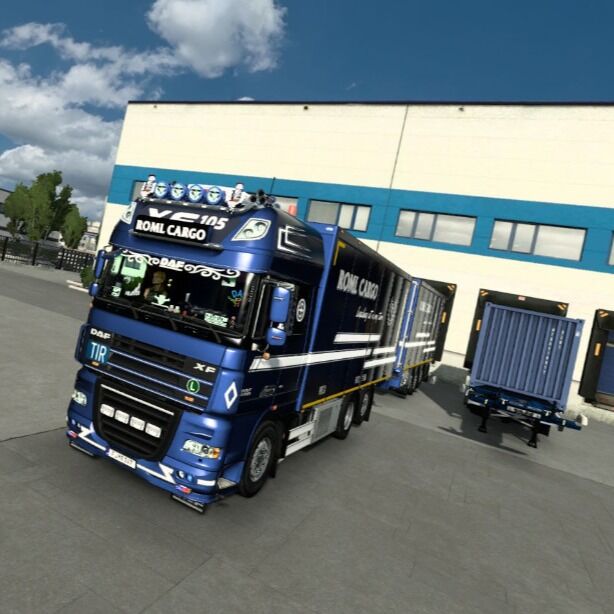 DDP Spedizione in camion dalla Cina alla Spagna Impostazione alla porta Contenitore in camion Spedizione a goccia globale